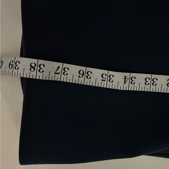 Tahari Navy Blue Lined Midi Dress Size 6 - Picture 10 of 11